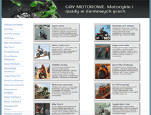 Tablet Screenshot of grymotorowe.com.pl